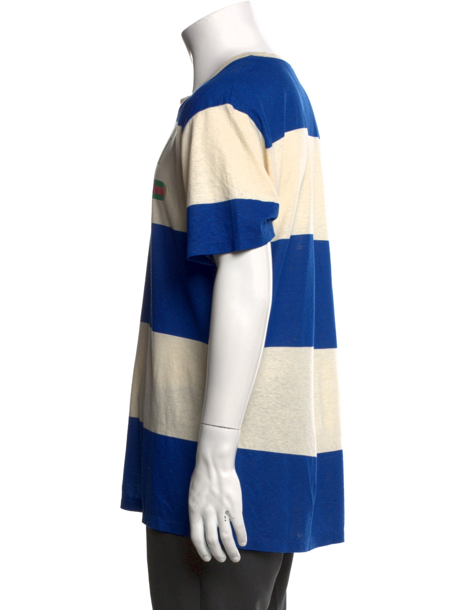 Gucci Web Accent Crew Neck T-Shirt