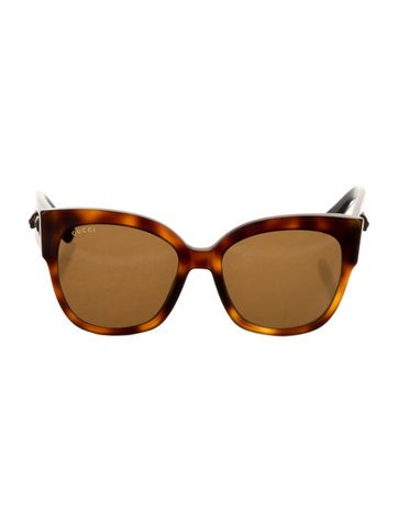 Gucci Sunglasses Interlocking G Logo Square