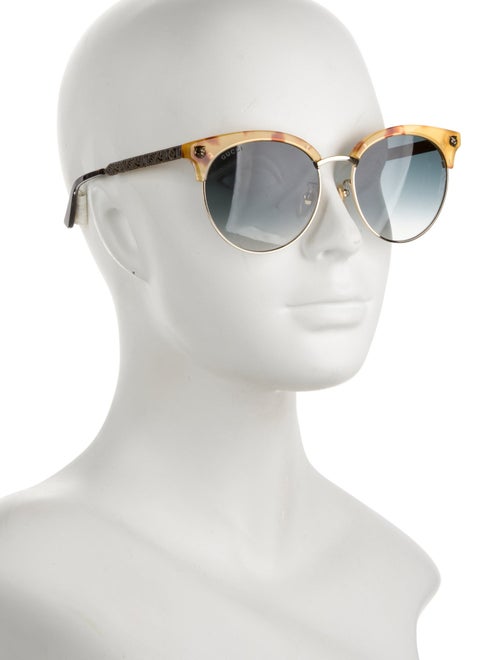 Gucci Interlocking G Logo Oversize Sunglasses