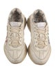 Gucci Leather Graphic Print Chunky Sneakers