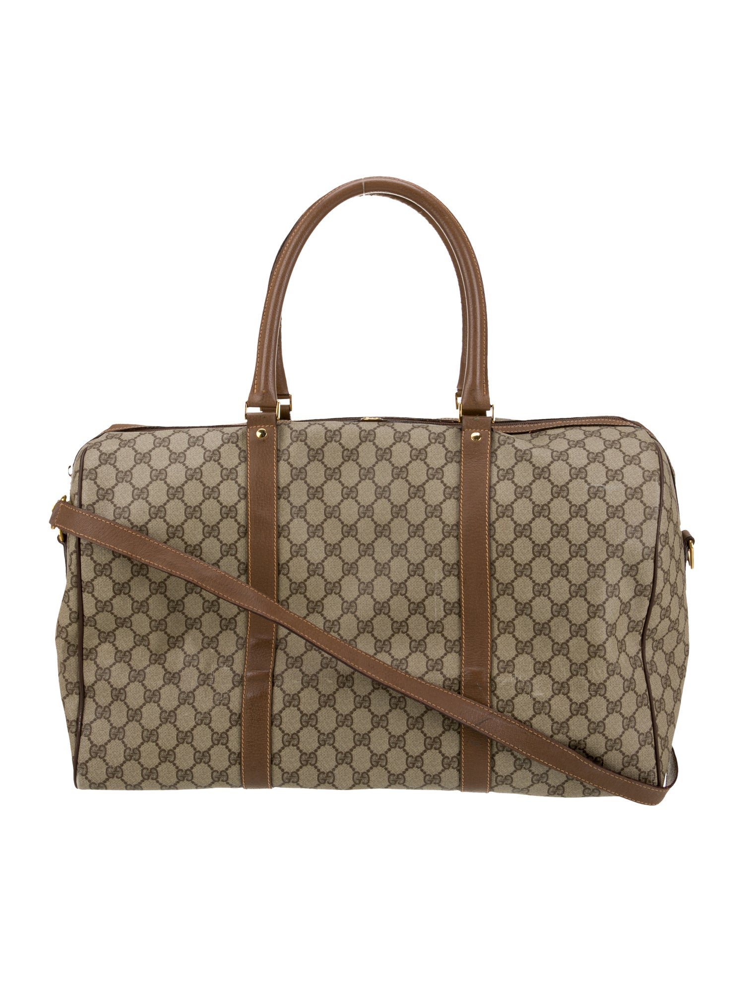 Gucci GG Supreme Weekender Bag Vintage