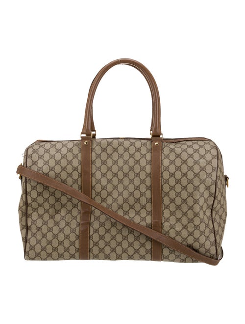 Gucci GG Supreme Weekender Bag Vintage