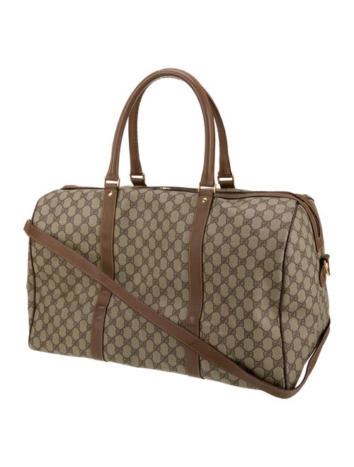 Gucci GG Supreme Weekender Bag Vintage