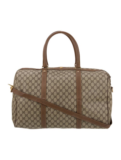 Gucci GG Supreme Weekender Bag Vintage