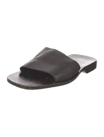 Gucci Leather Slides