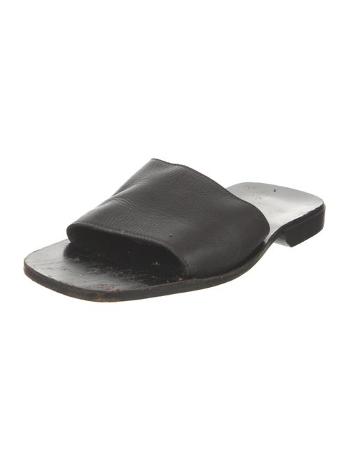 Gucci Leather Slides