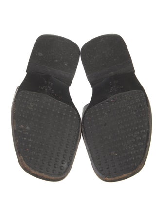 Gucci Leather Slides