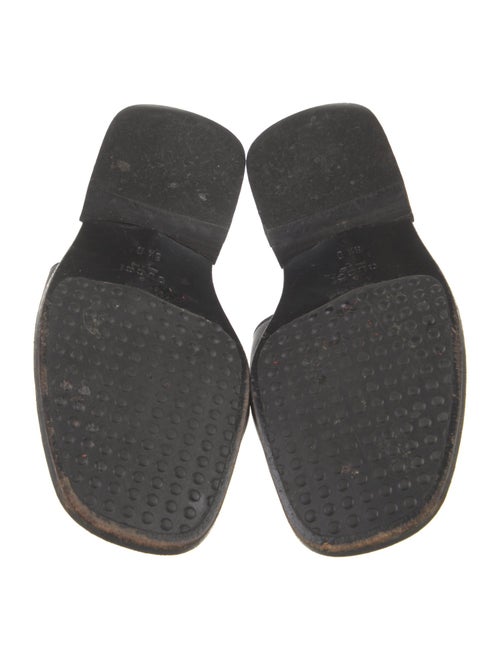 Gucci Leather Slides