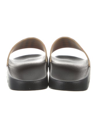 Burberry Nova Check Pattern Rubber Slides