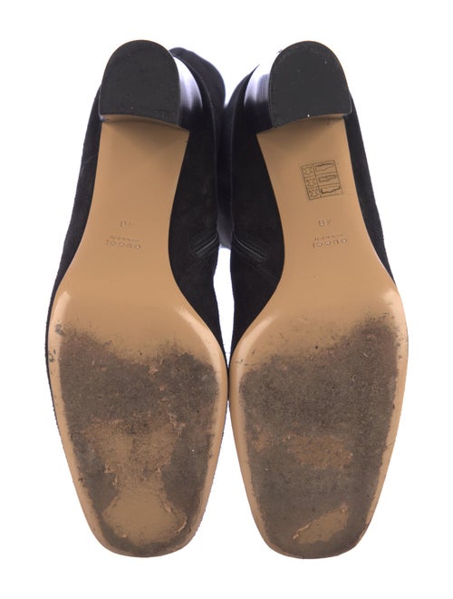 Gucci Hasler Horsebit Accent Suede Boots