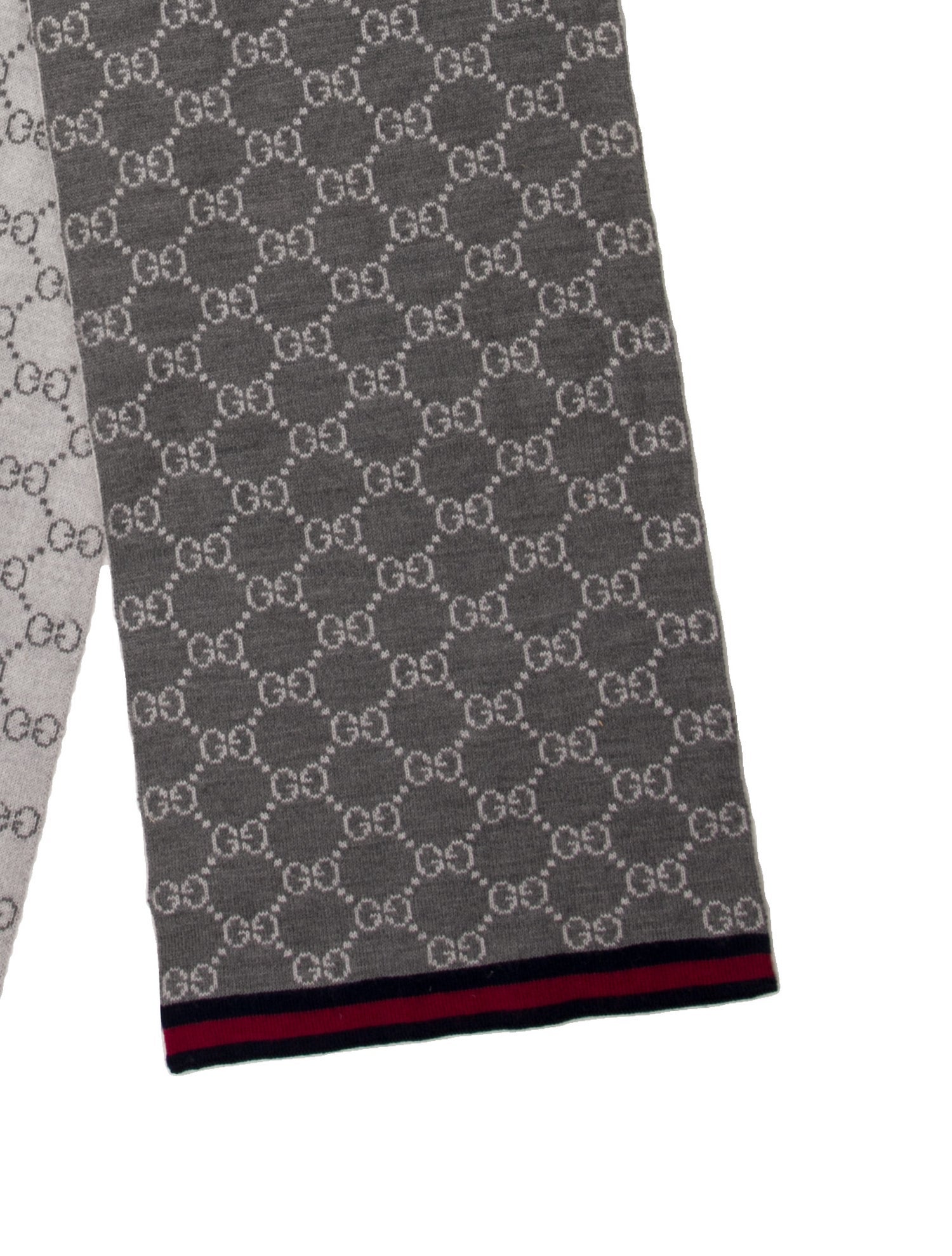 Gucci Wool Printed Scarf