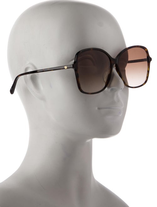 Gucci Oversize Gradient Sunglasses