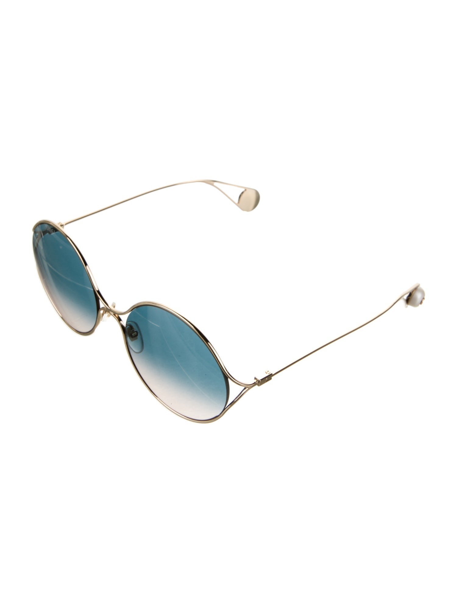 Gucci Round Gradient Sunglasses