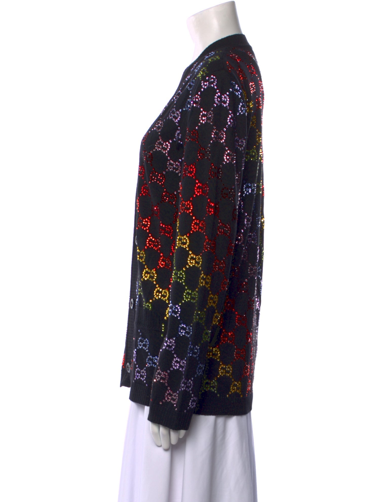 Gucci Wool Printed Sweater