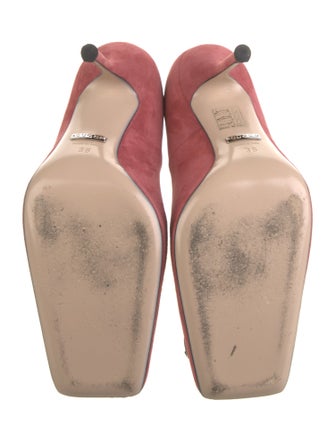 Gucci Dionysus Accent Suede Pumps