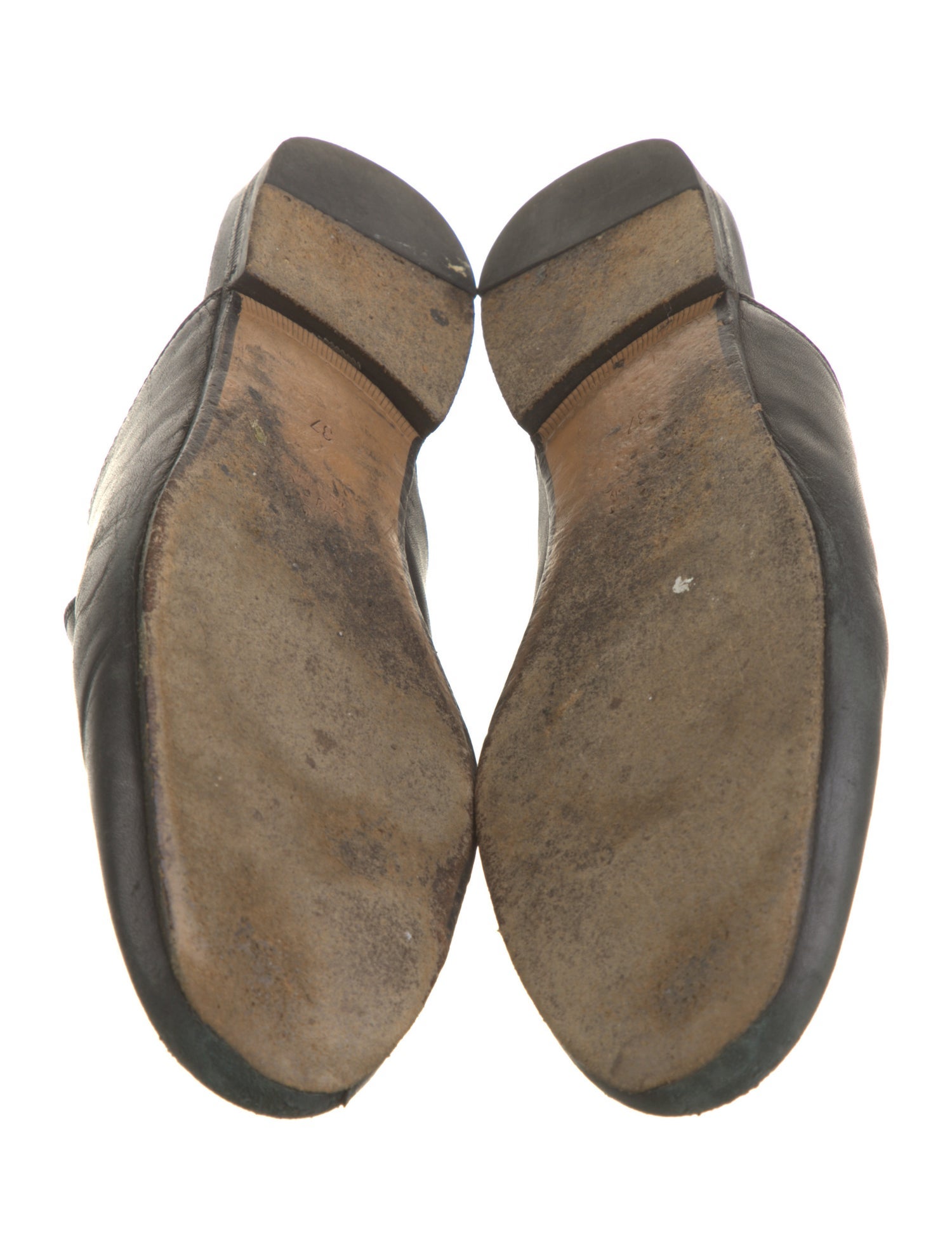 Gucci Horsebit Accent Leather Mules