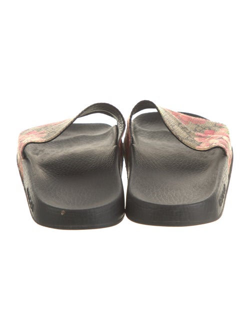 Gucci GG Signature Floral Print Slides