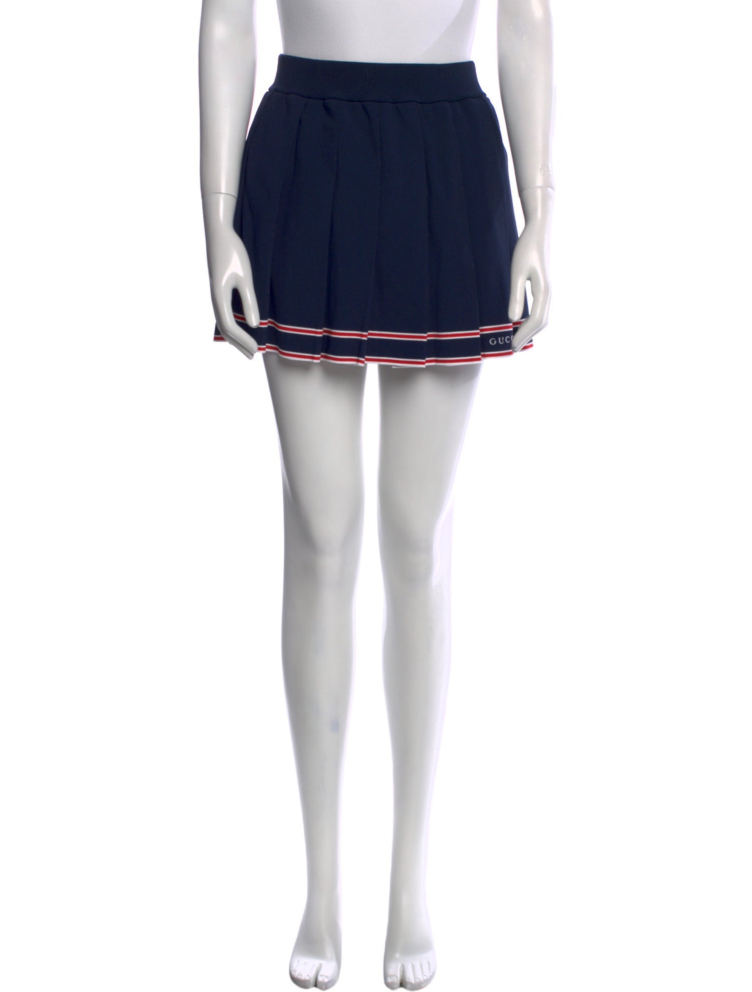 Gucci Pleated Accents Mini Skirt