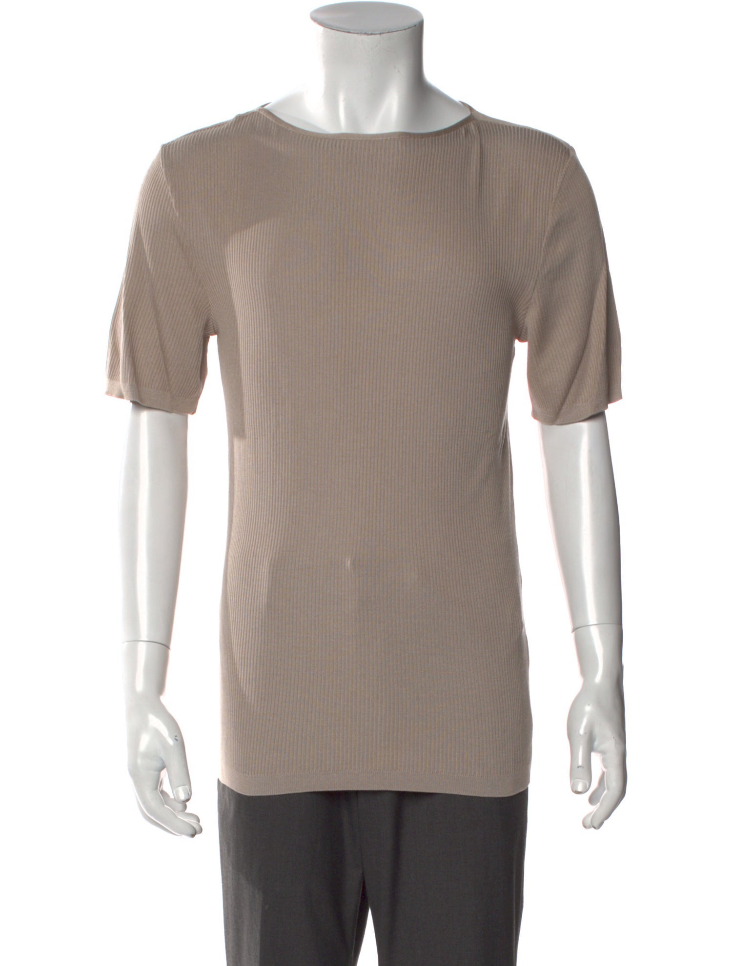 Gucci Silk Crew Neck T-Shirt