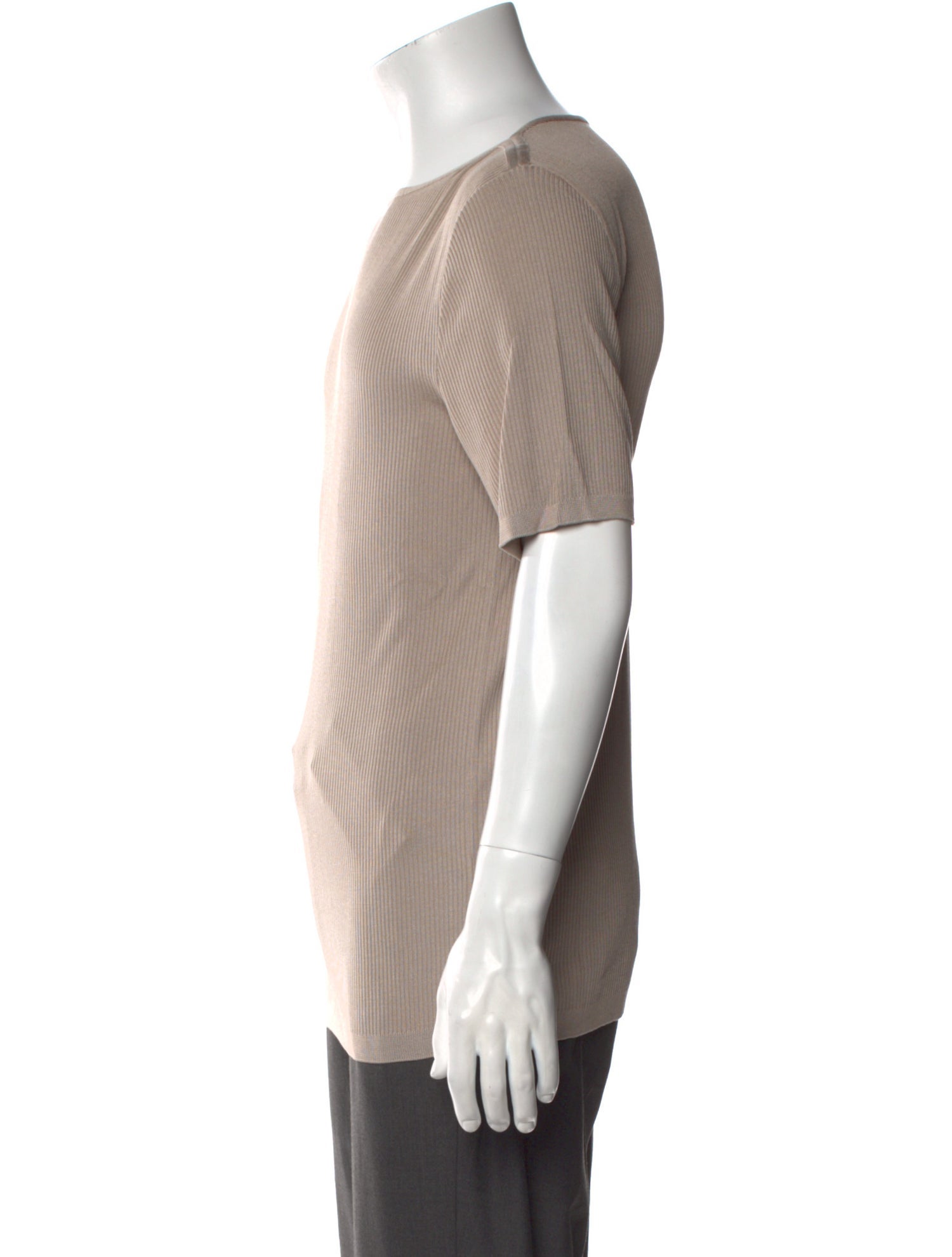 Gucci Silk Crew Neck T-Shirt