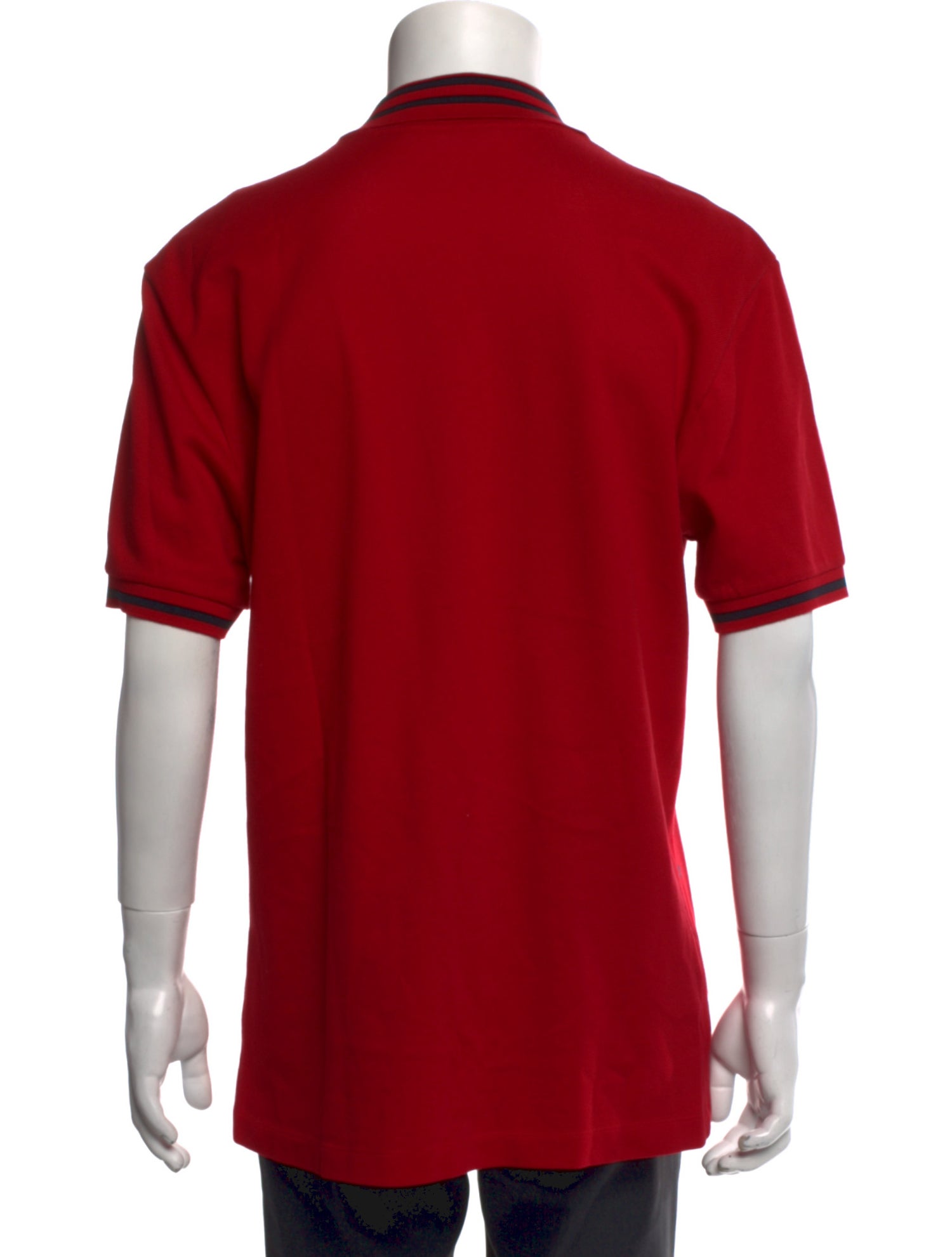 Gucci Bee Accent Printed Polo Shirt