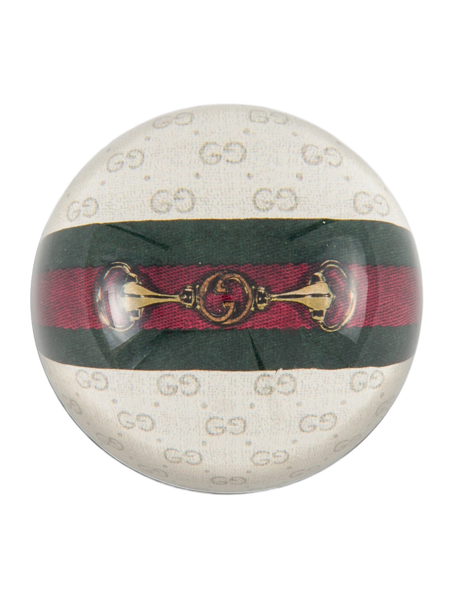 Gucci Web & Interlocking G Horsebit Paperweight