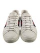Gucci Sylvie Web Accent Leather Sneakers