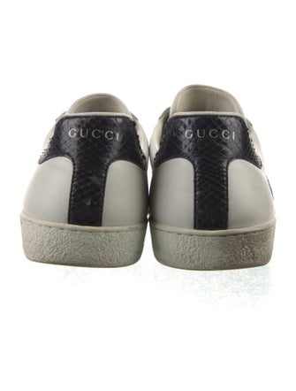 Gucci Sylvie Web Accent Leather Sneakers
