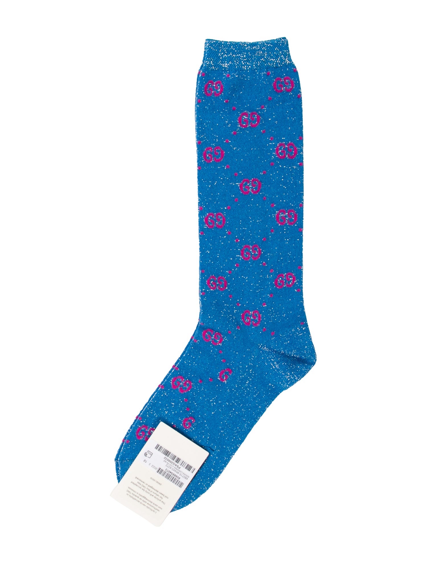 Gucci Gucci GG Logo Printed Socks w/ Tags w/Tags
