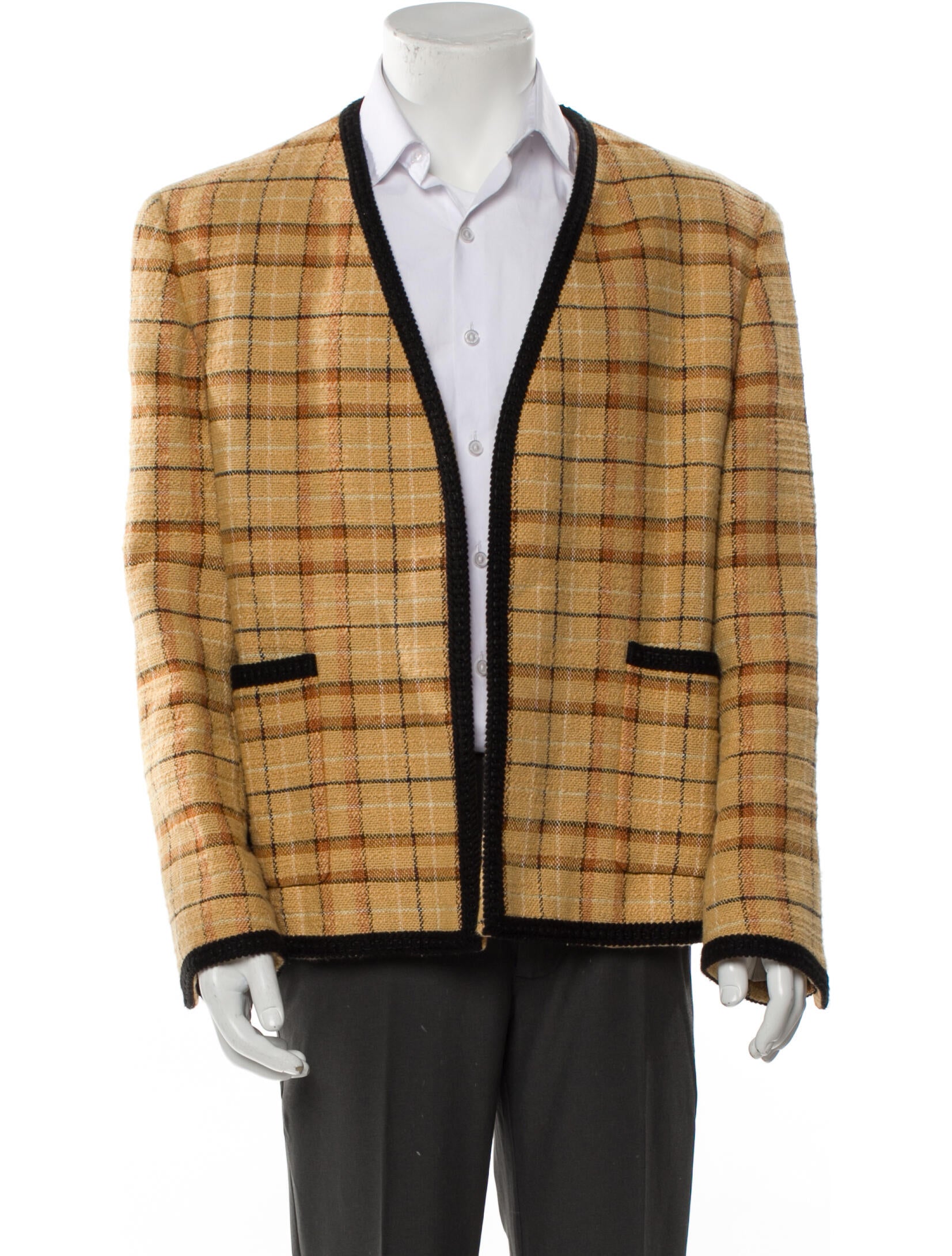 Gucci Plaid Print Jacket