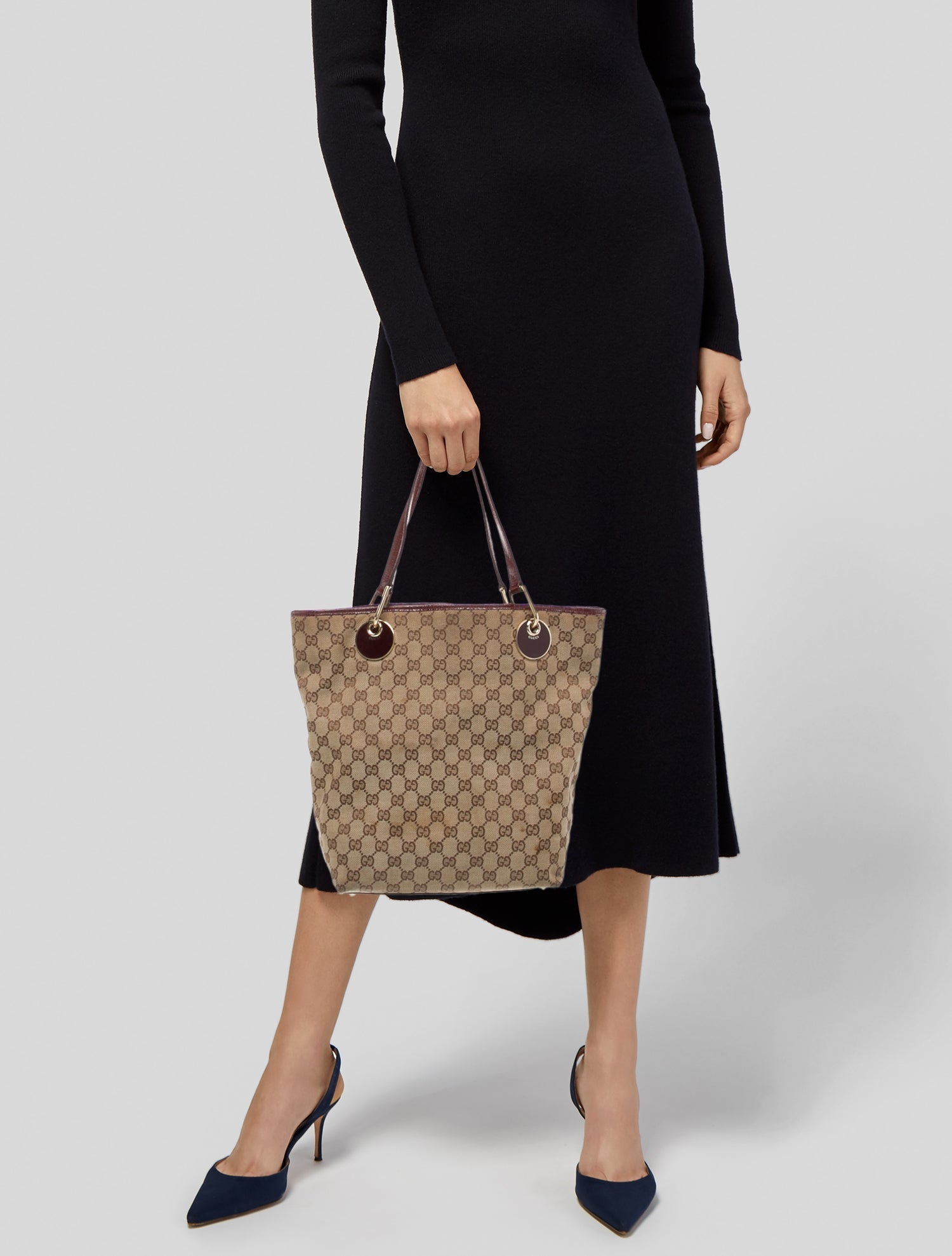 Gucci GG Canvas Eclipse Large Vintage