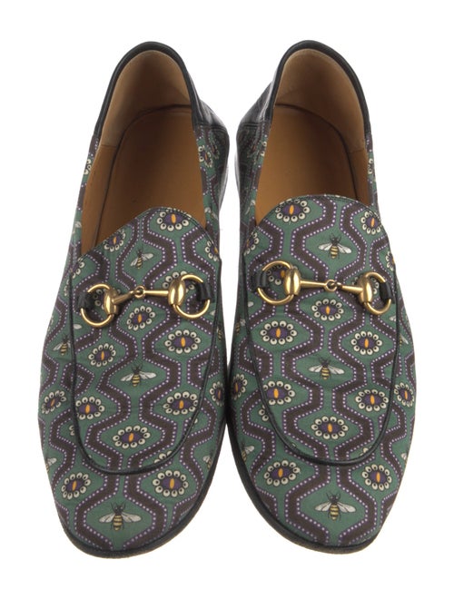 Gucci Horsebit Accent Leather Loafers