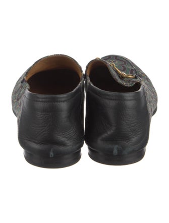 Gucci Horsebit Accent Leather Loafers