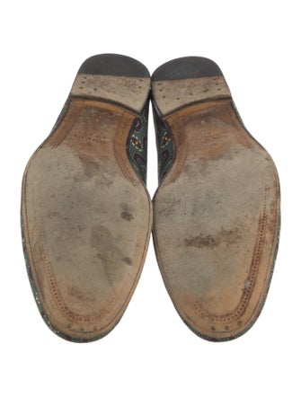 Gucci Horsebit Accent Leather Loafers