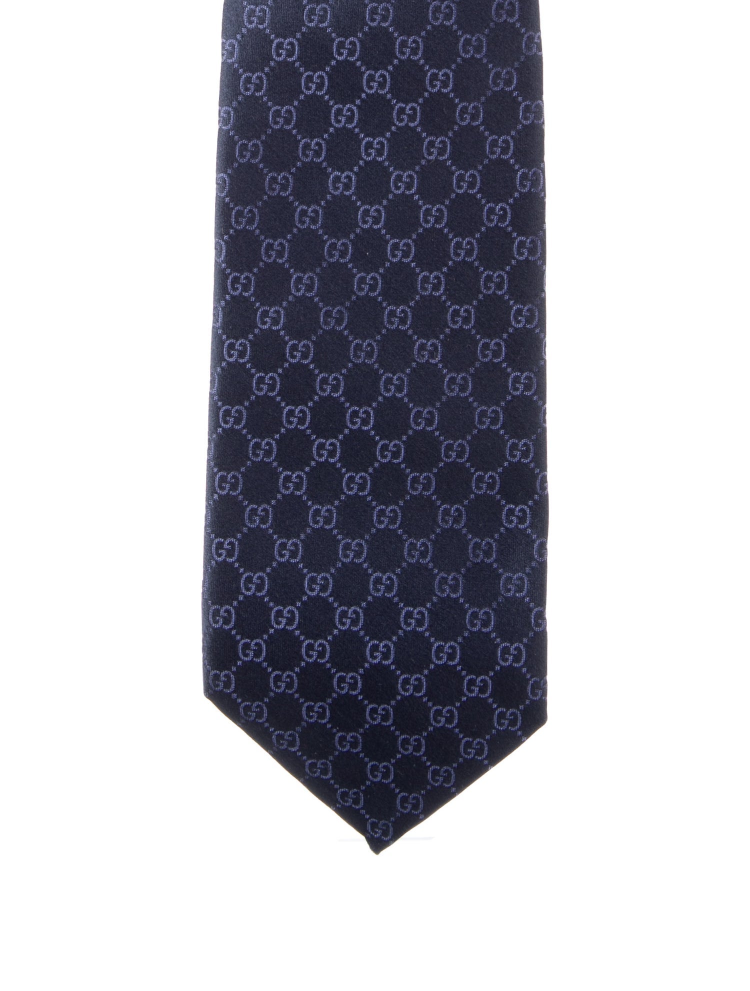 Gucci Silk GG Monogramed Tie