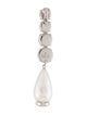 Gucci Crystal & Faux Pearl Single Drop Earring