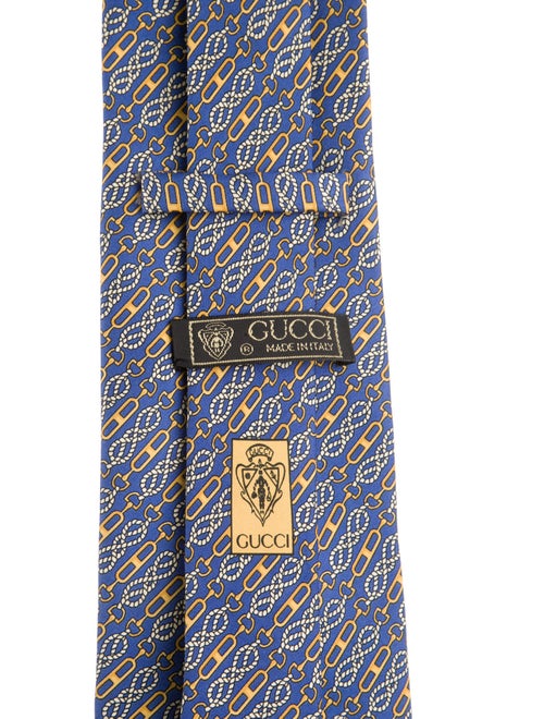 Gucci Pattern Print tie