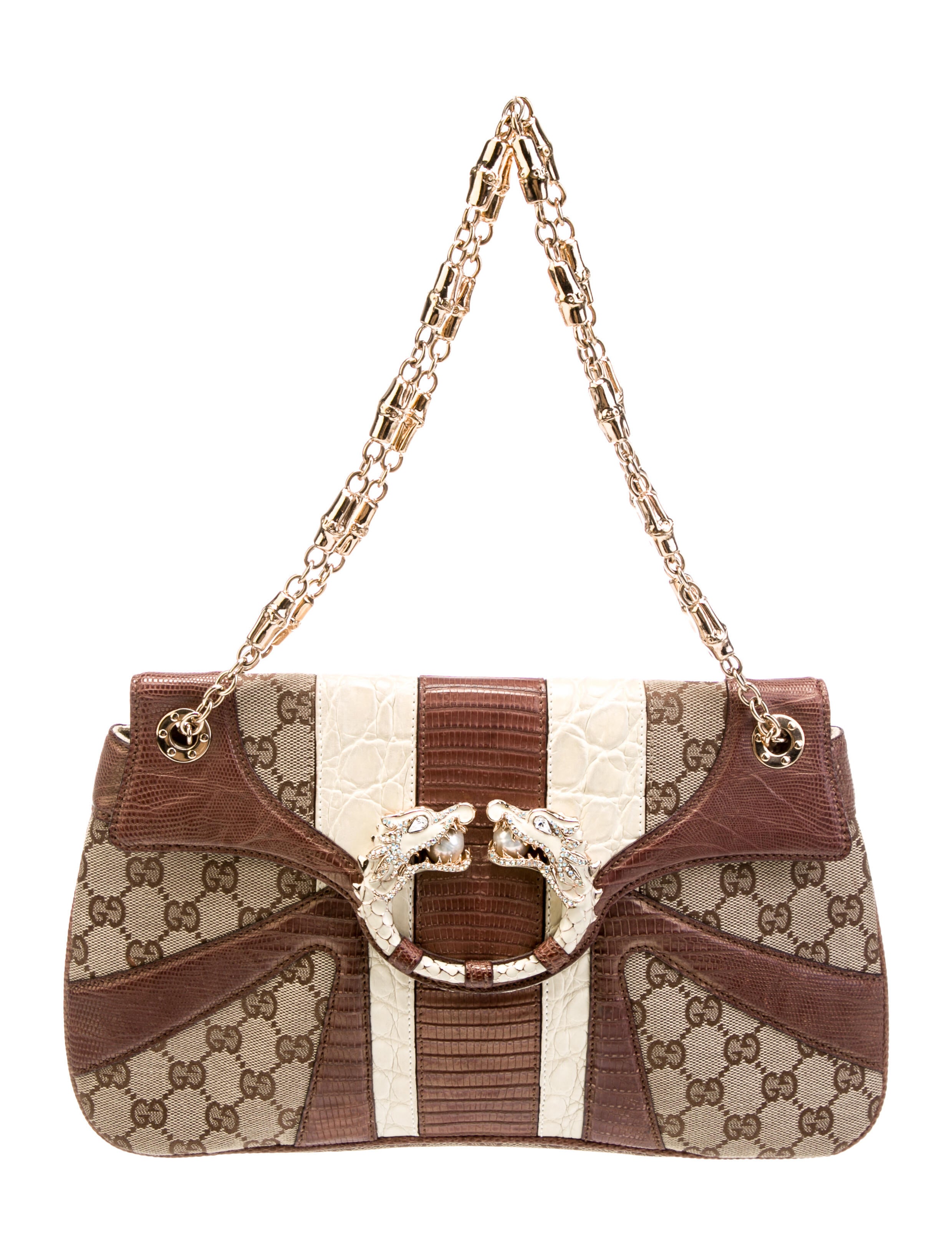 Gucci Faux Pearl Dragon