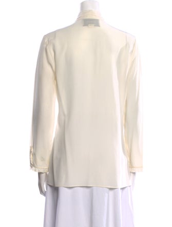 Gucci 2016 Silk Button-Up Top