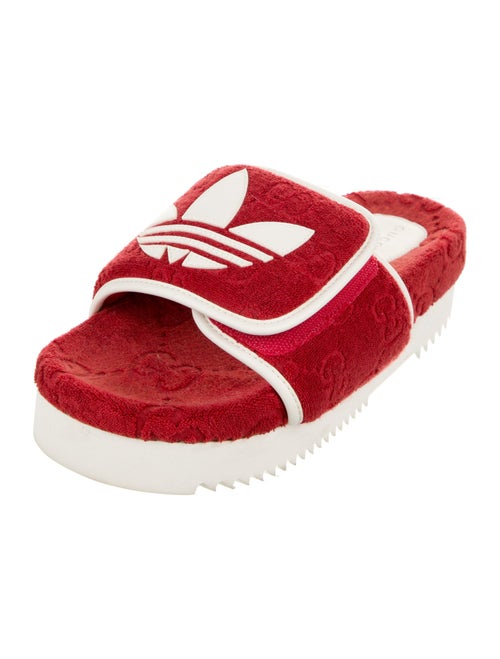 Gucci GG Logo Terry Cloth Slides