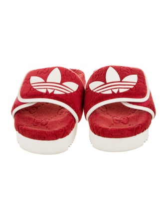 Gucci GG Logo Terry Cloth Slides