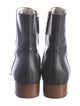 Gucci Interlocking G Logo Leather Boots