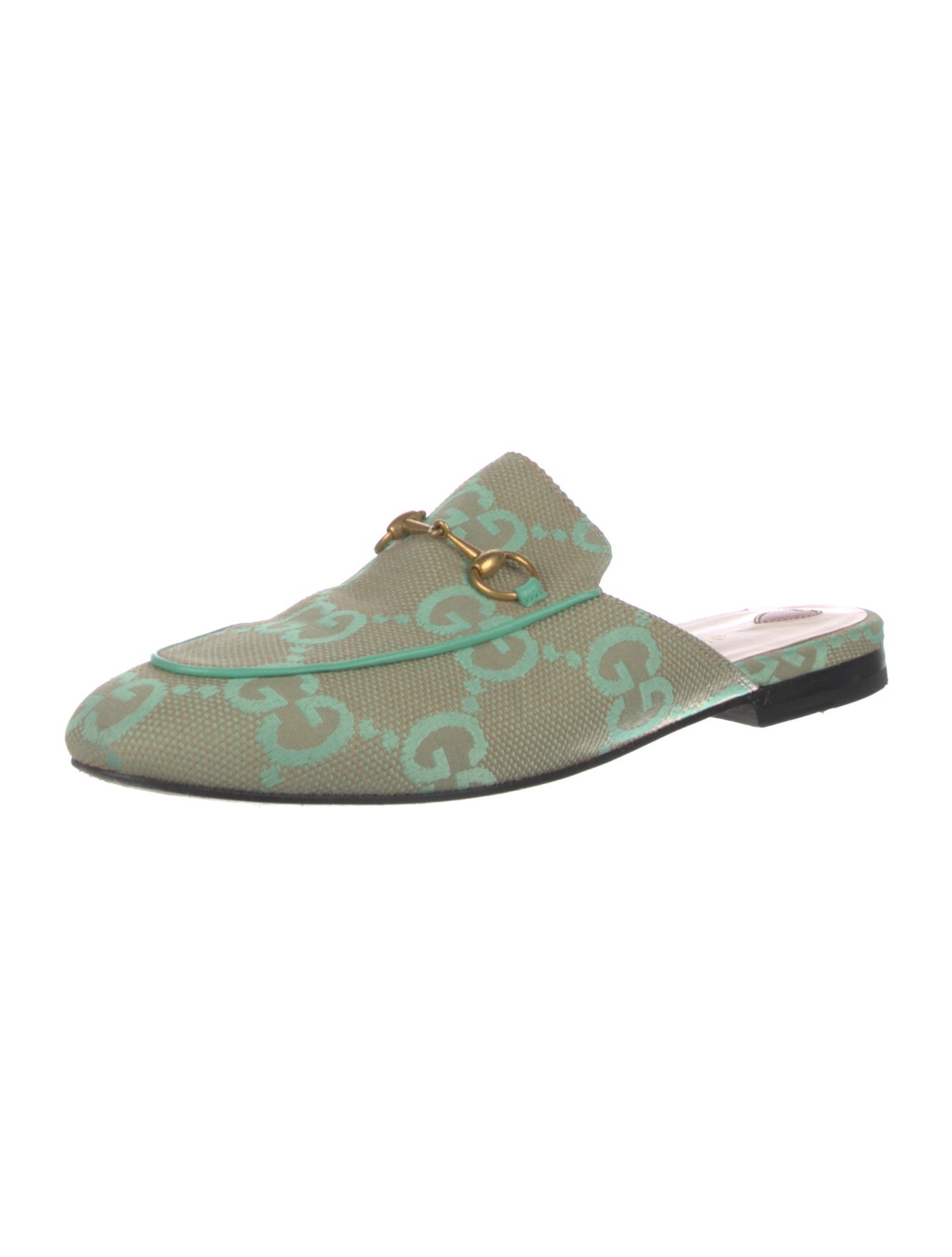 Gucci Princetown GG Canvas Mules