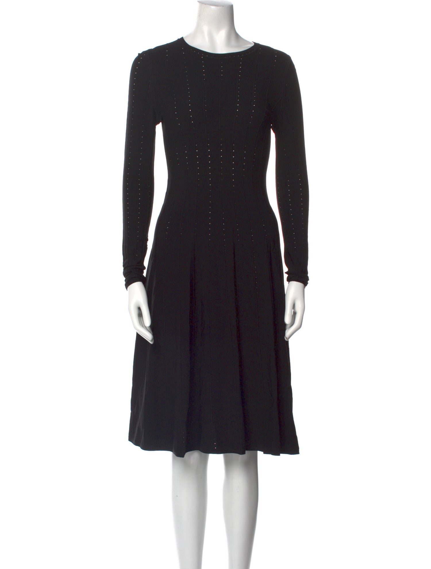 Gucci Crew Neck Midi Length Dress