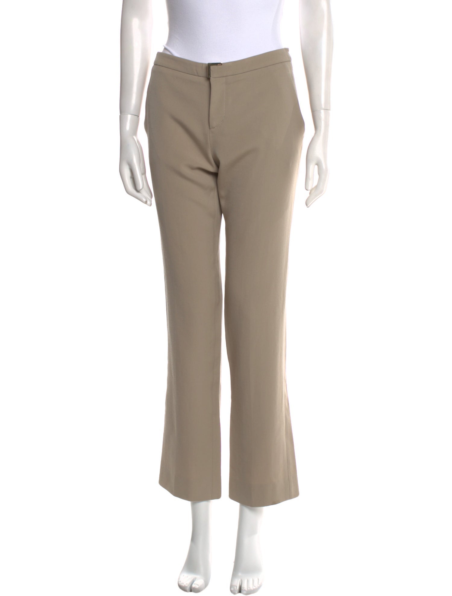 Gucci Wool Straight Leg Pants