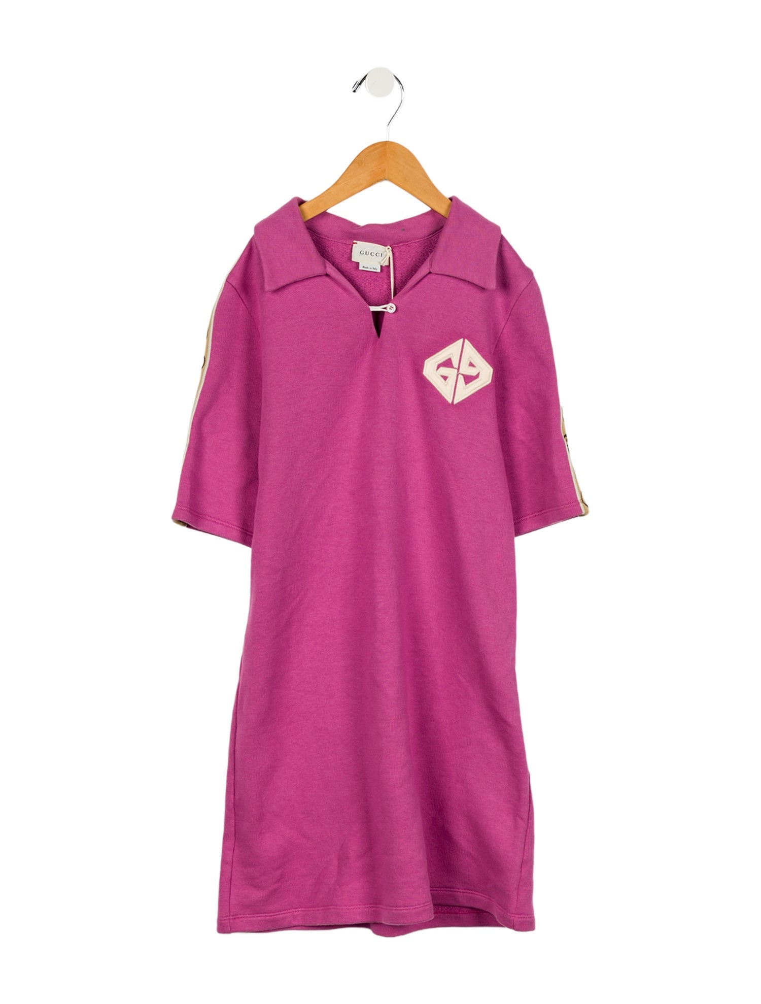 Gucci Girls' Short Sleeve Polo Dress w/ Tags