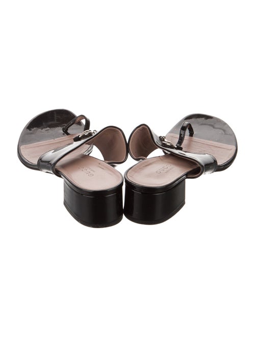 Gucci Liliane Horsebit Accent Slides