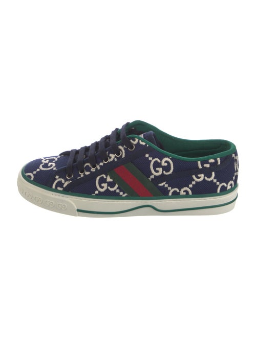 Gucci Web Accent Canvas Sneakers
