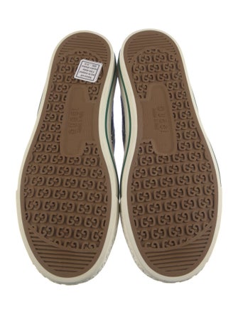 Gucci Web Accent Canvas Sneakers