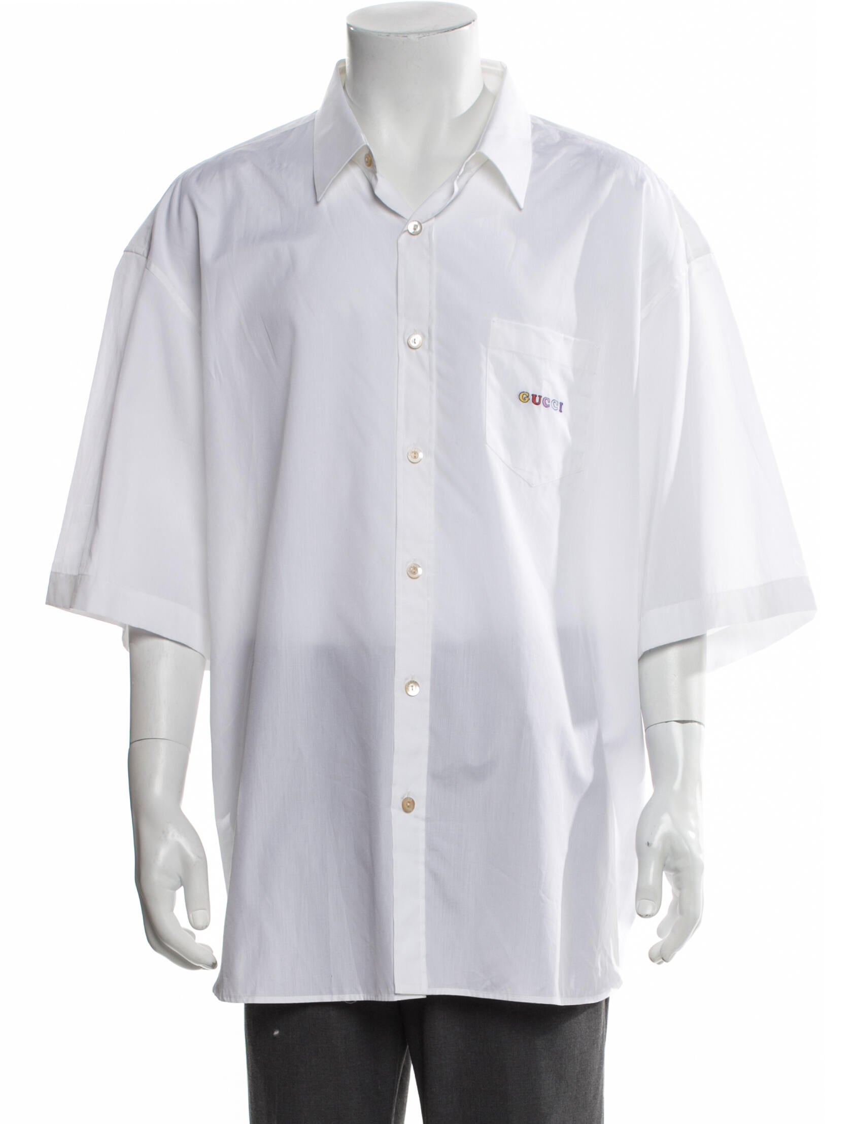 Gucci Web Accent Short Sleeve Shirt